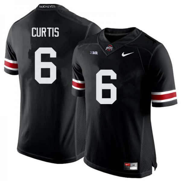 Ohio State Buckeyes #6 Kory Curtis Men Stitched Jersey Black